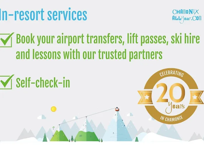 Le Paradis 18 & 18b Appts - Year シャモニー